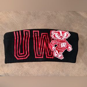 PINK Wisconsin Badgers Bandeau
